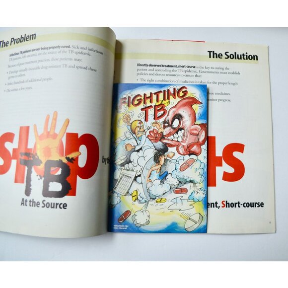 WHO World Health Organization Stop TB Report 1995 - Picture 5 of 5